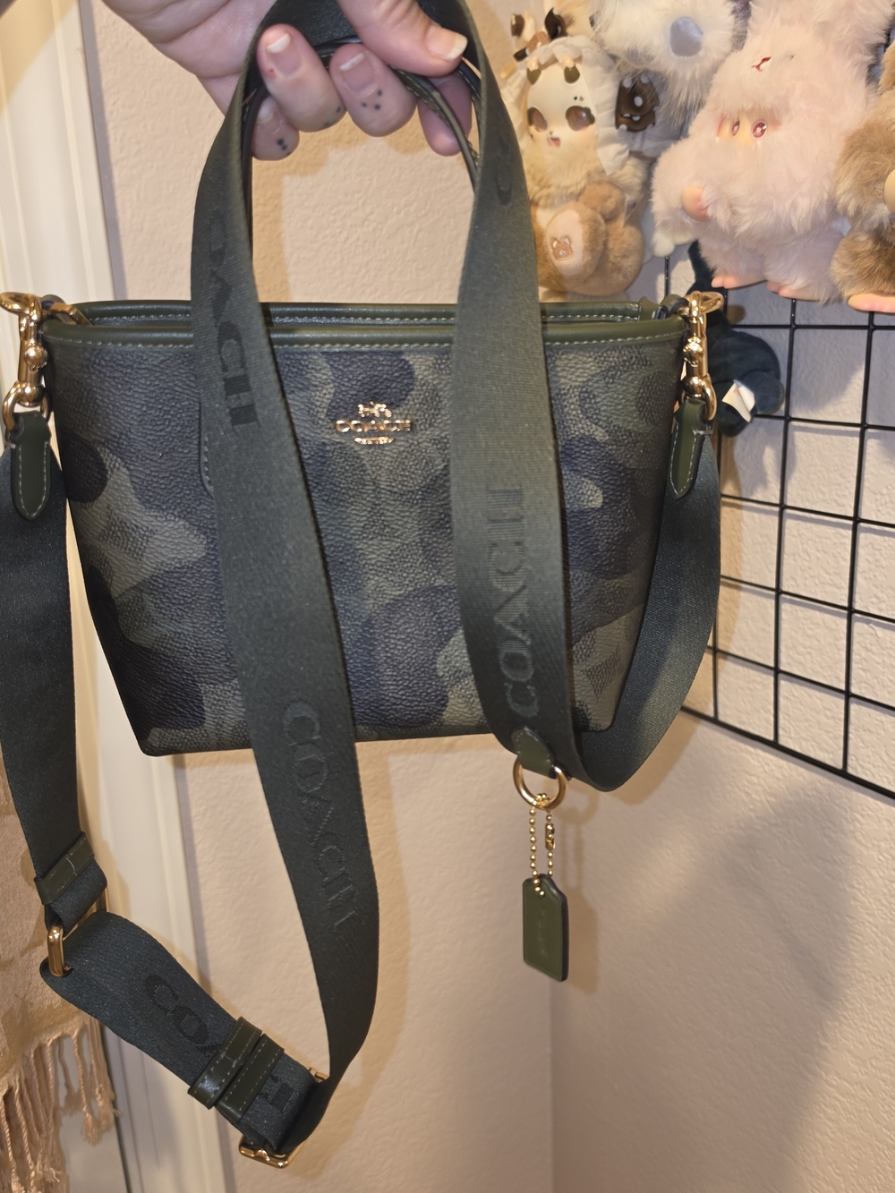 Camo Coach City Mini Tote